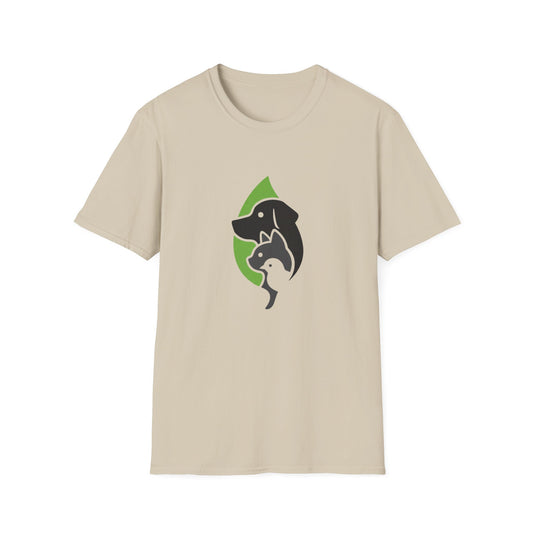 HeadSilhouettesDogCatChick T-Shirt