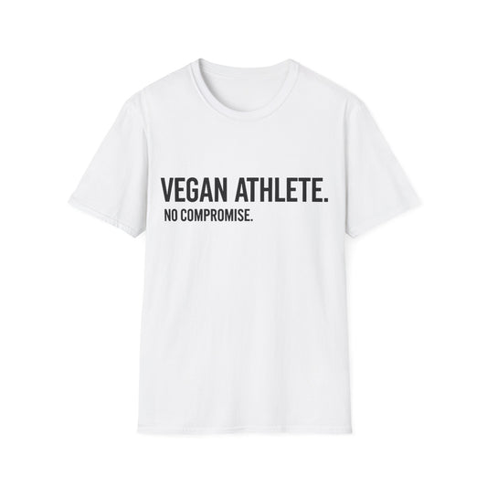 Vegan Athlete. No Compromise. T-Shirt