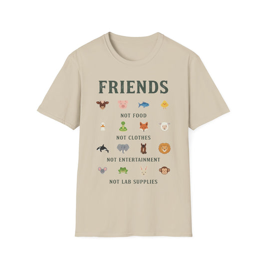 Friends NOT Food/Clothes/Entertainment/Lab Supplies T-Shirt