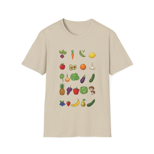Just Veggies and Fruits T-Shirt
