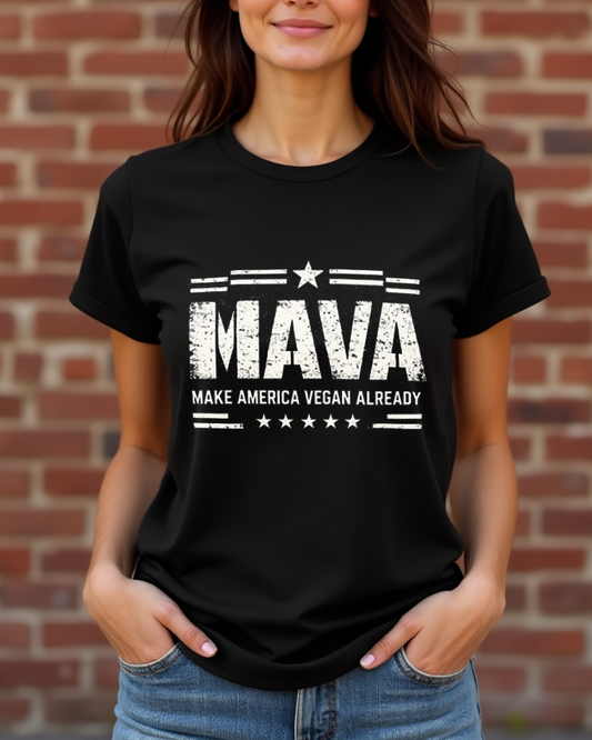 MAVA Tee – Make America Vegan Already