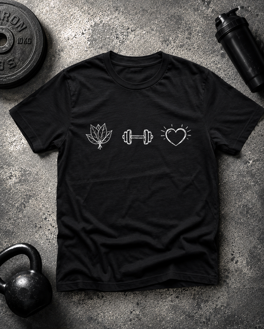 Plants Weights Love Tee