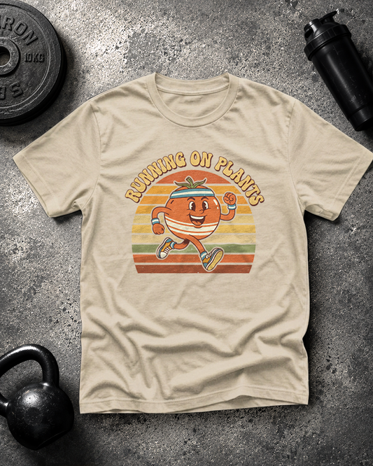 [Retro] Running On Plants Tee