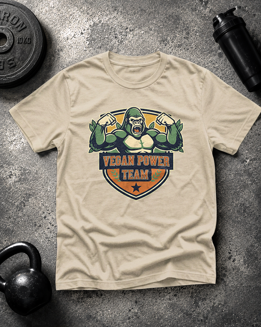 [Retro] Vegan Power Team Tee