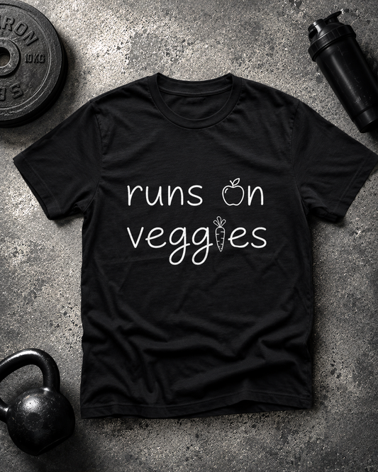 Runs On Veggies Tee