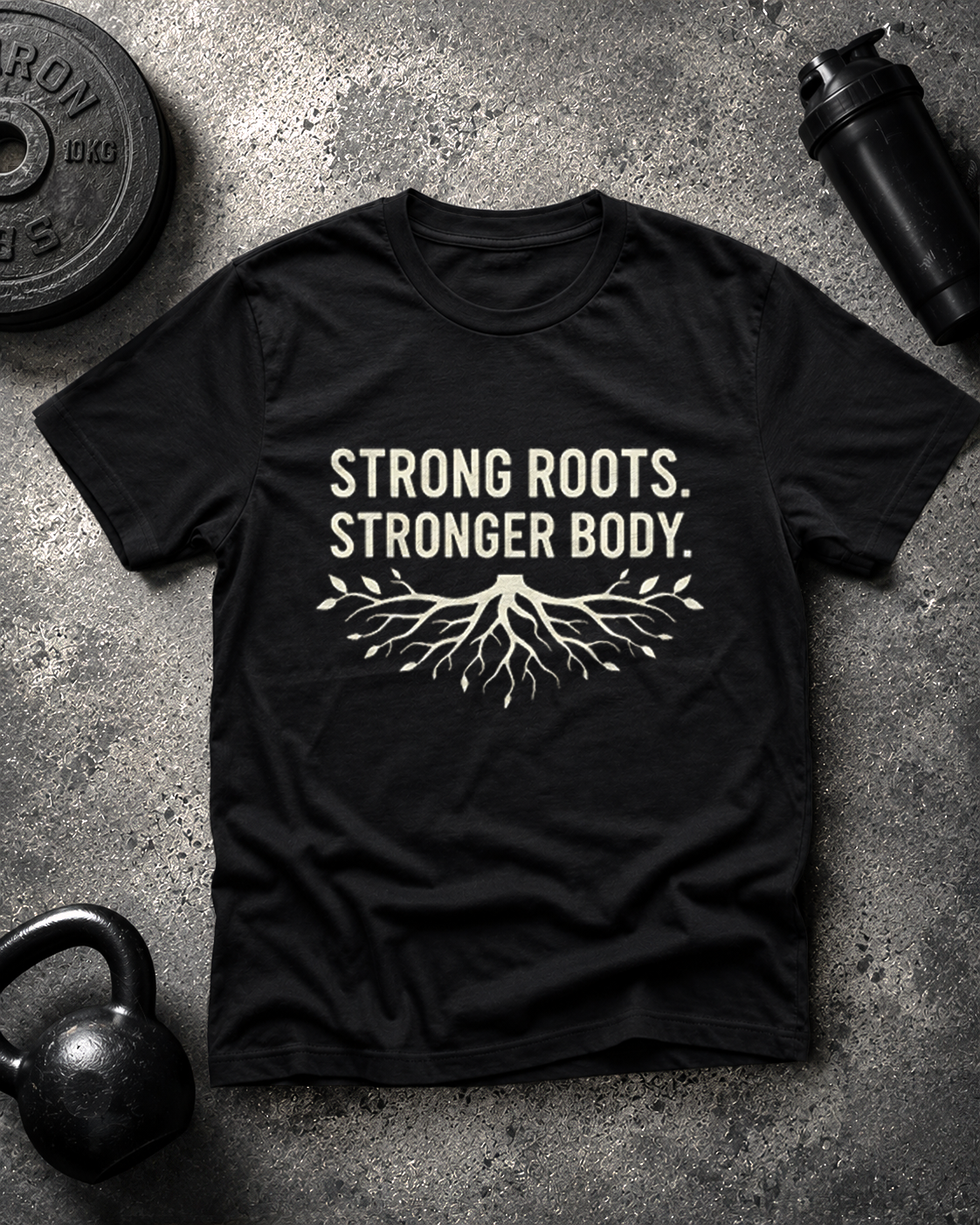 Strong roots. Tee