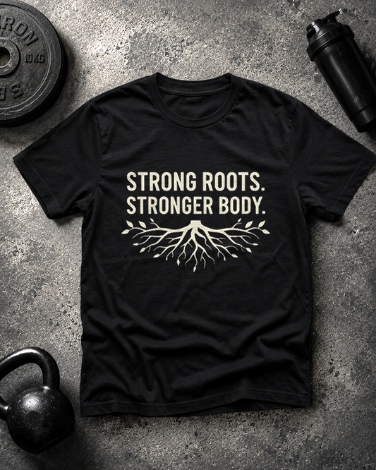 Strong roots. Tee