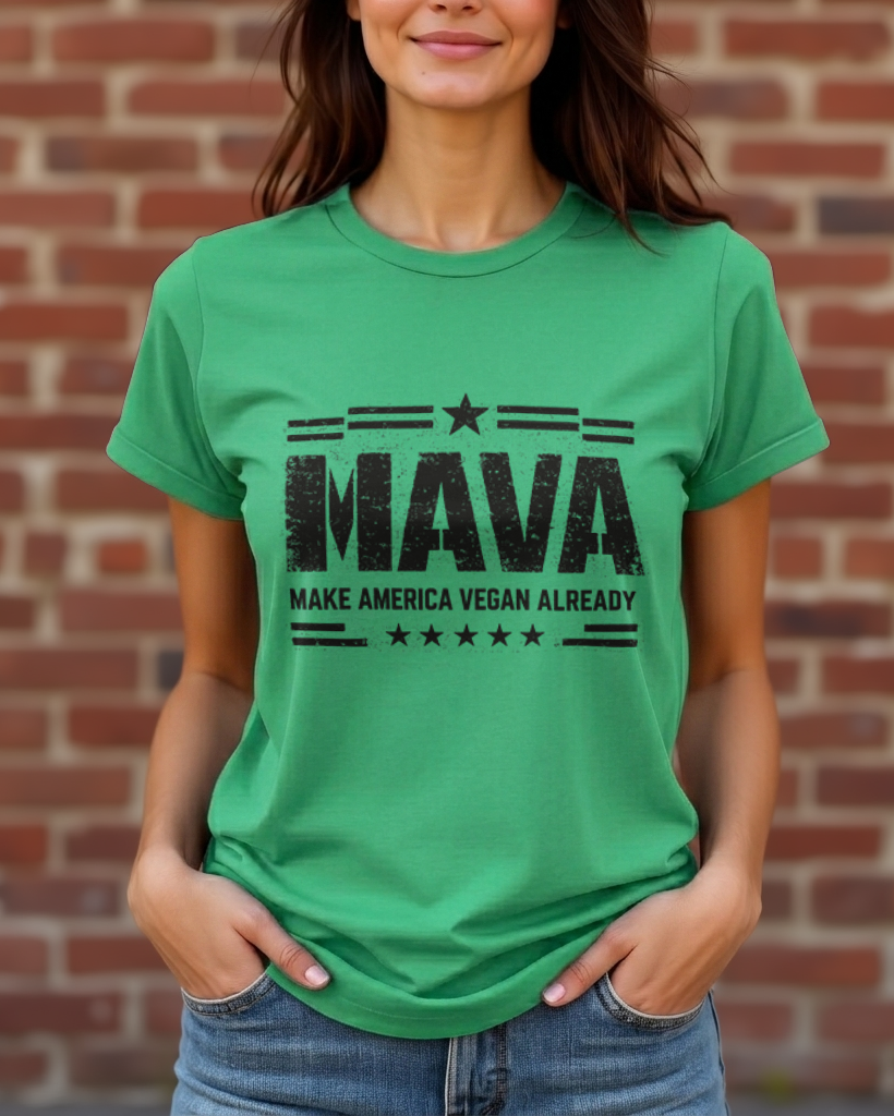 MAVA Tee – Make America Vegan Already
