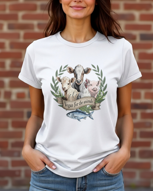 Vegan for the Animals Tee