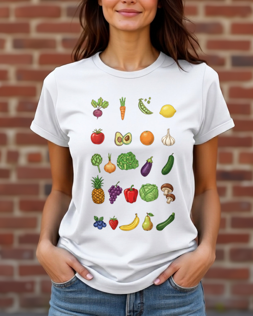 Veggies and Fruits Tee