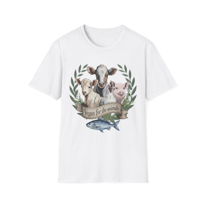 Vegan for the Animals Tee