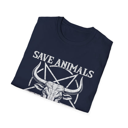 Save Animals Kill Workouts T-Shirt