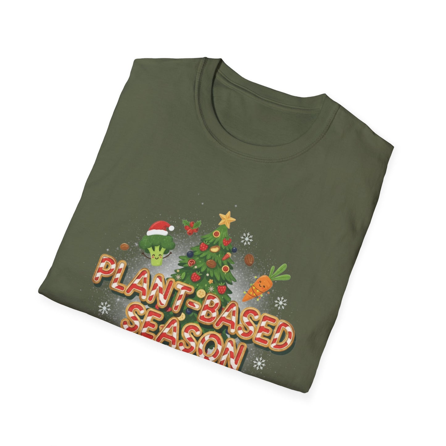 Plant-Based Season Christmas T-Shirt