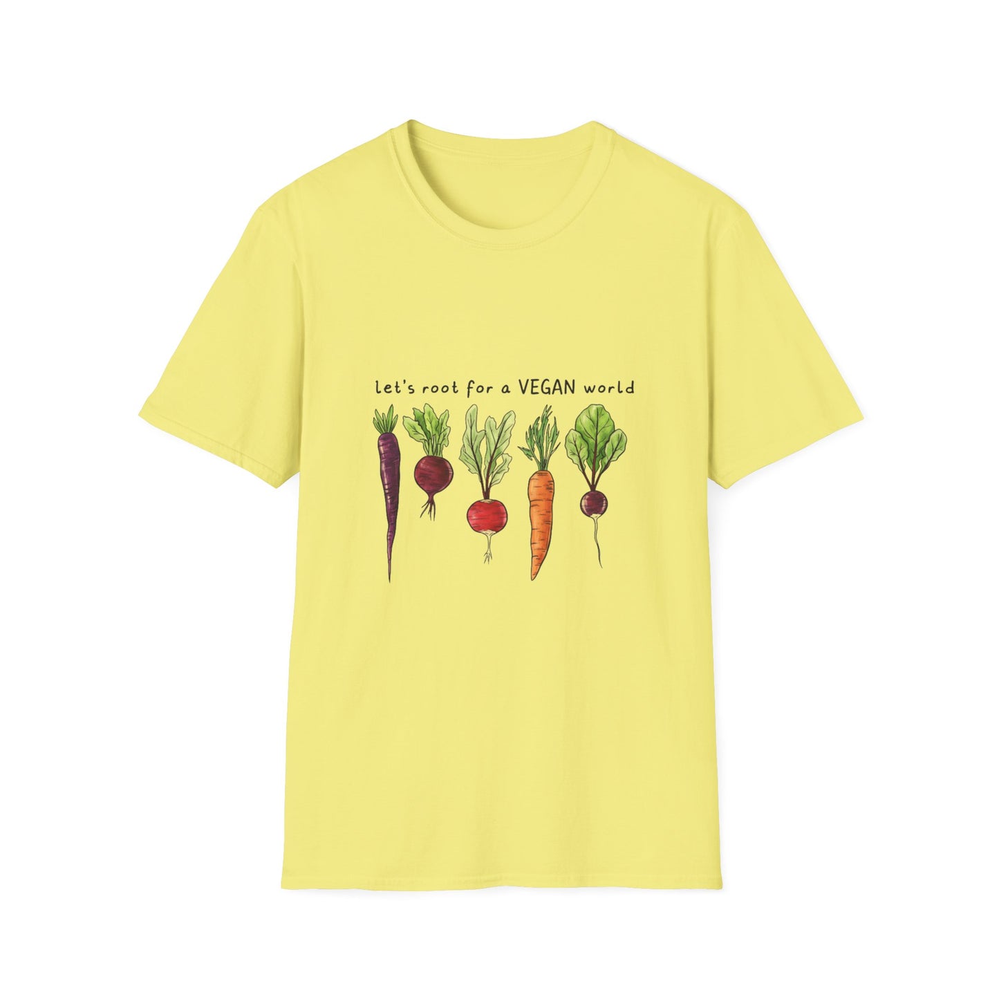 Let's root for a vegan world T-Shirt