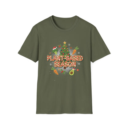 Plant-Based Season Christmas T-Shirt