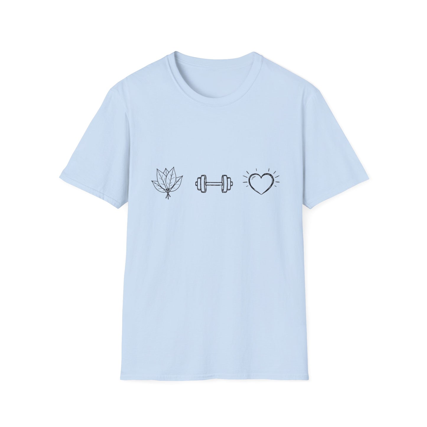 Plants Weights Love T-Shirt
