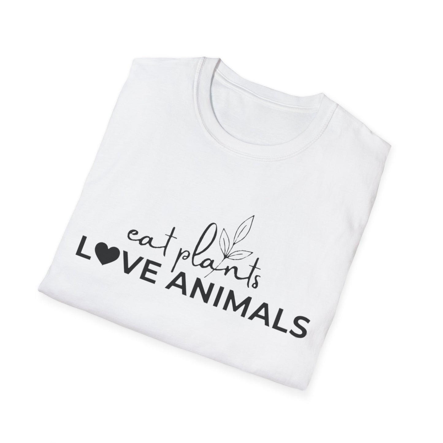 eat plants Love Animals T-Shirt