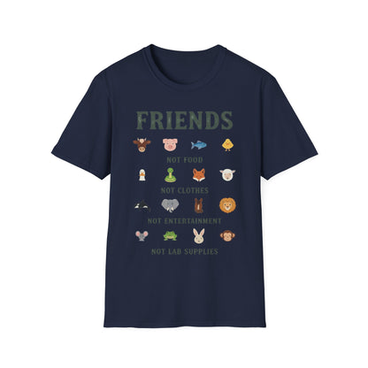 Friends NOT Food/Clothes/Entertainment/Lab Supplies T-Shirt
