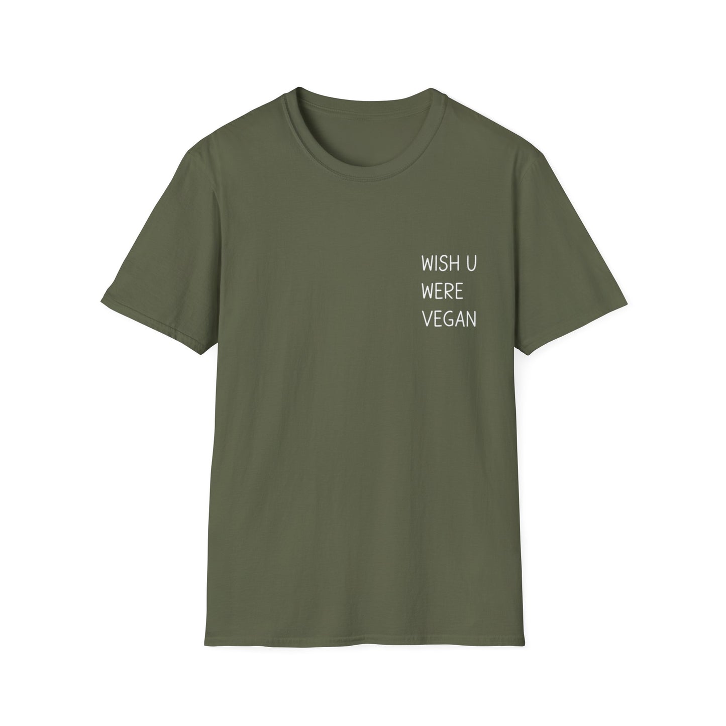Wish U Were Vegan T-Shirt