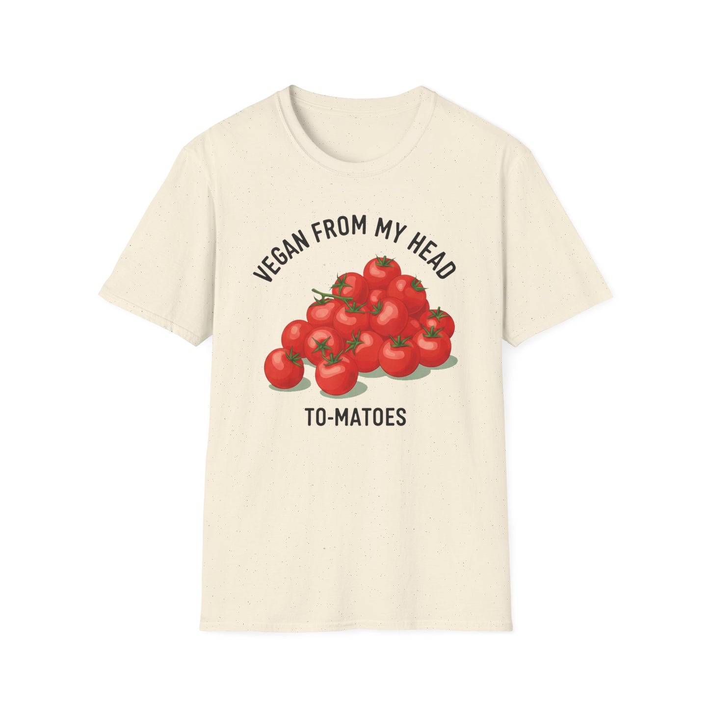 Vegan from my head tomatoes T-Shirt