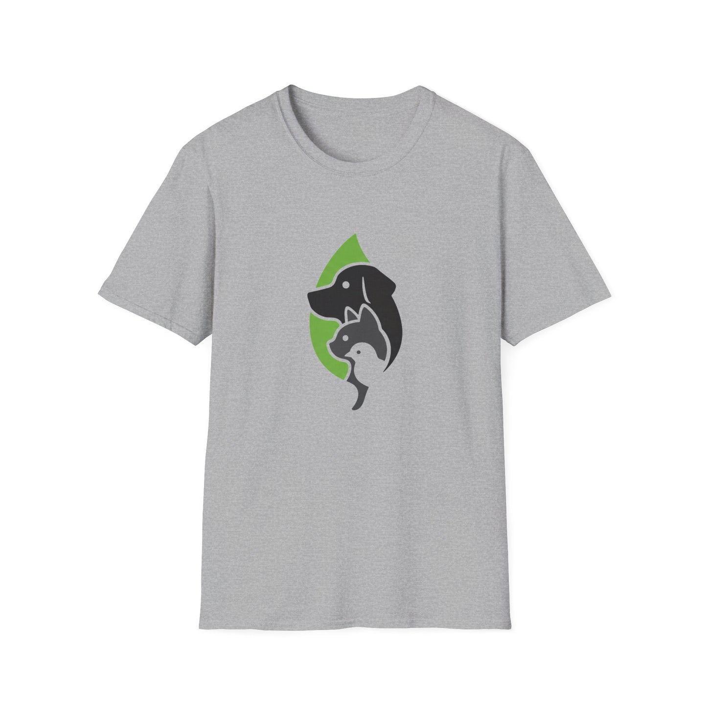 HeadSilhouettesDogCatChick T-Shirt