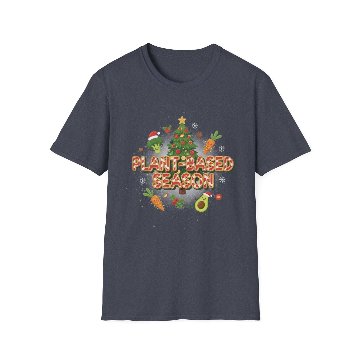 Plant-Based Season Christmas T-Shirt