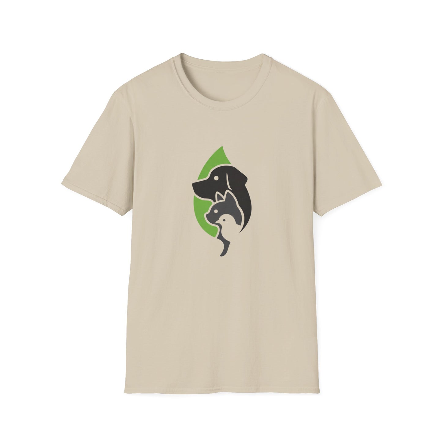 HeadSilhouettesDogCatChick T-Shirt