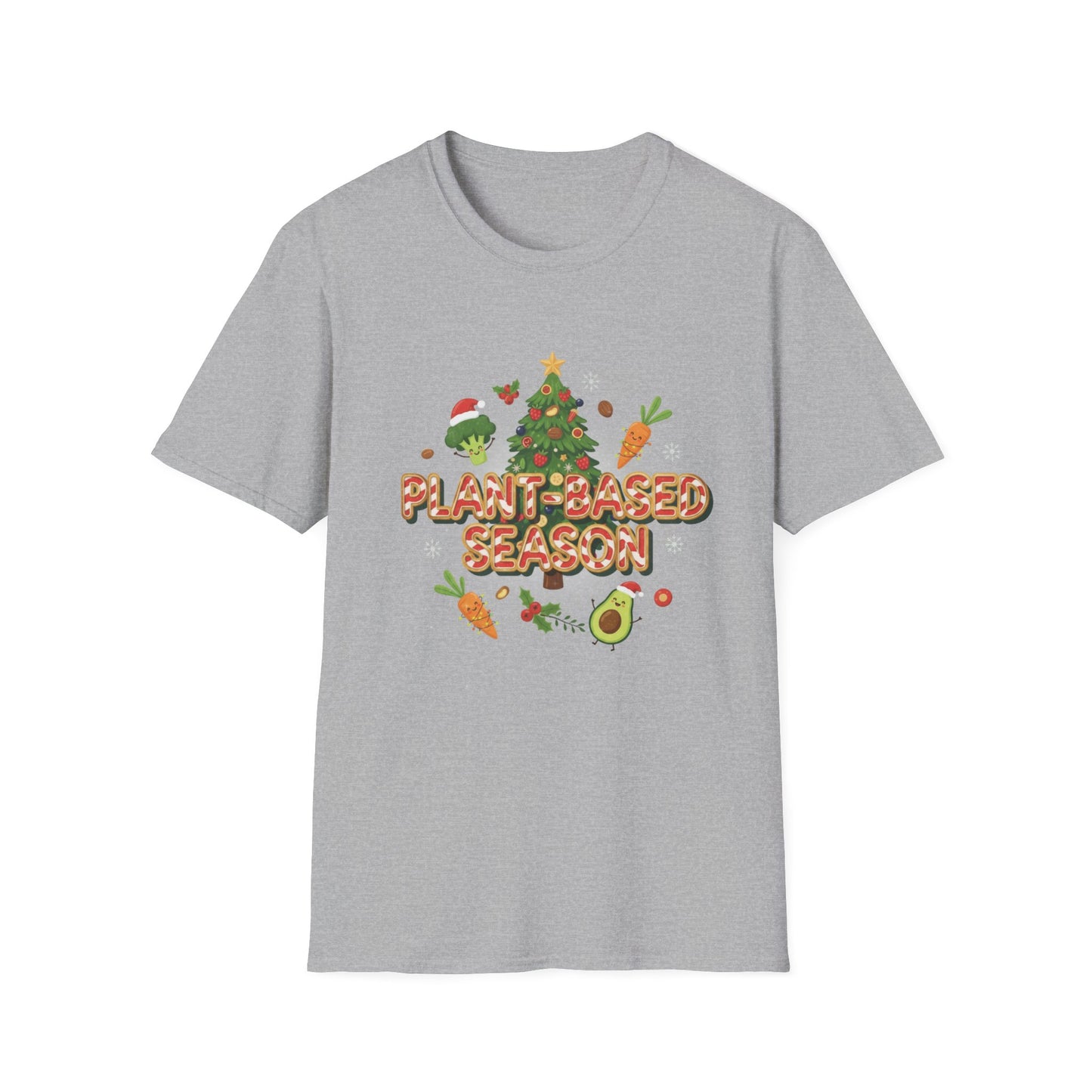 Plant-Based Season Christmas T-Shirt