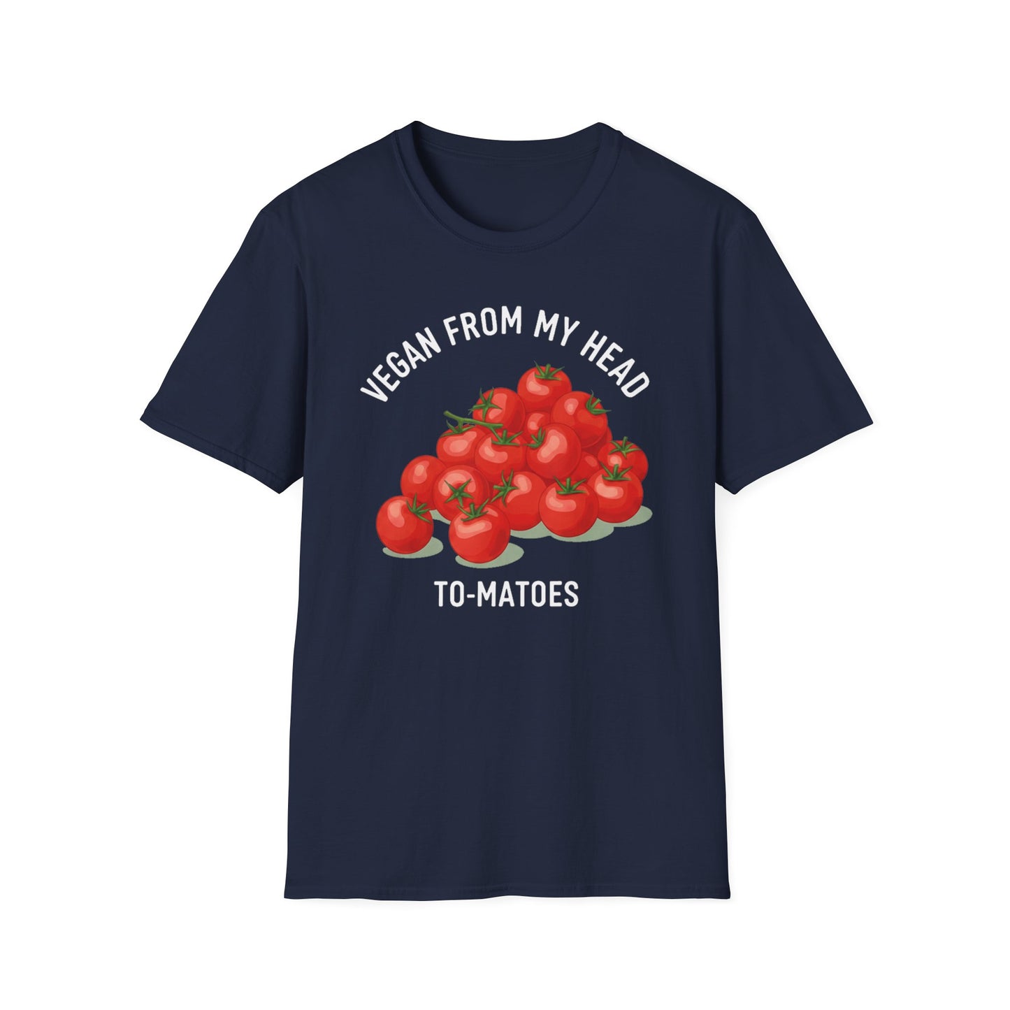 Vegan from my head tomatoes T-Shirt