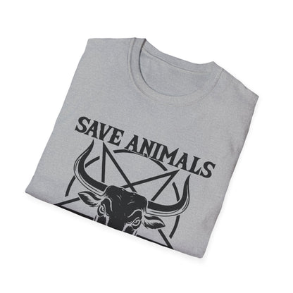 Save Animals Kill Workouts T-Shirt