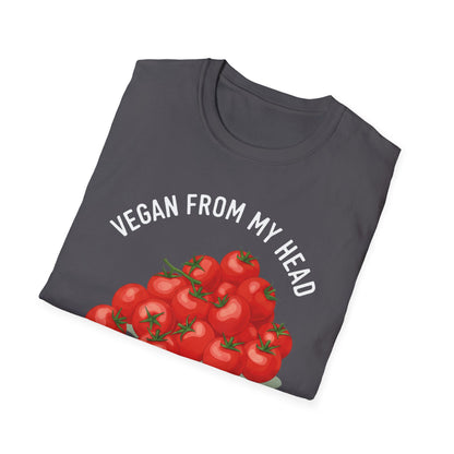 Vegan from my head tomatoes T-Shirt