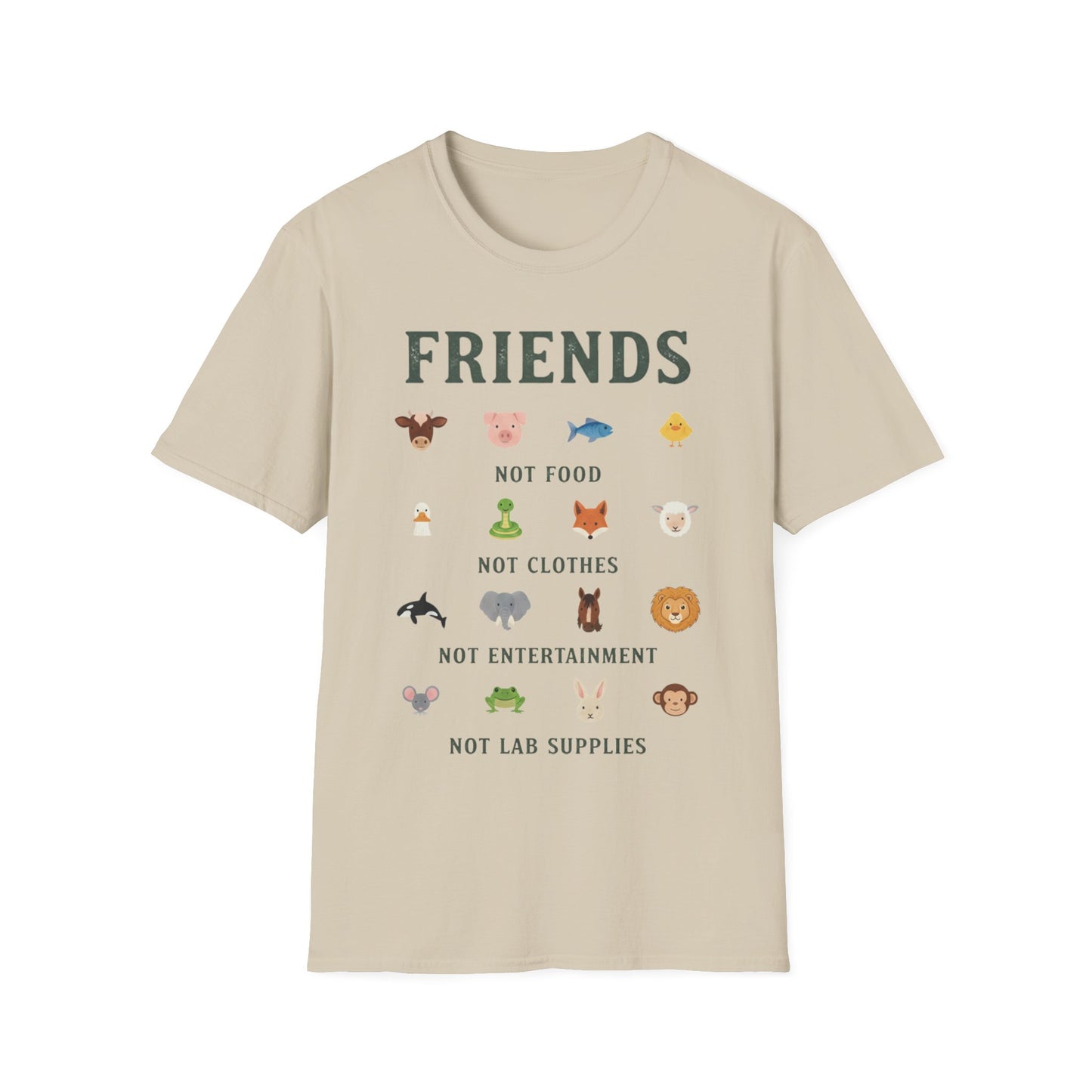 Friends NOT Food/Clothes/Entertainment/Lab Supplies T-Shirt