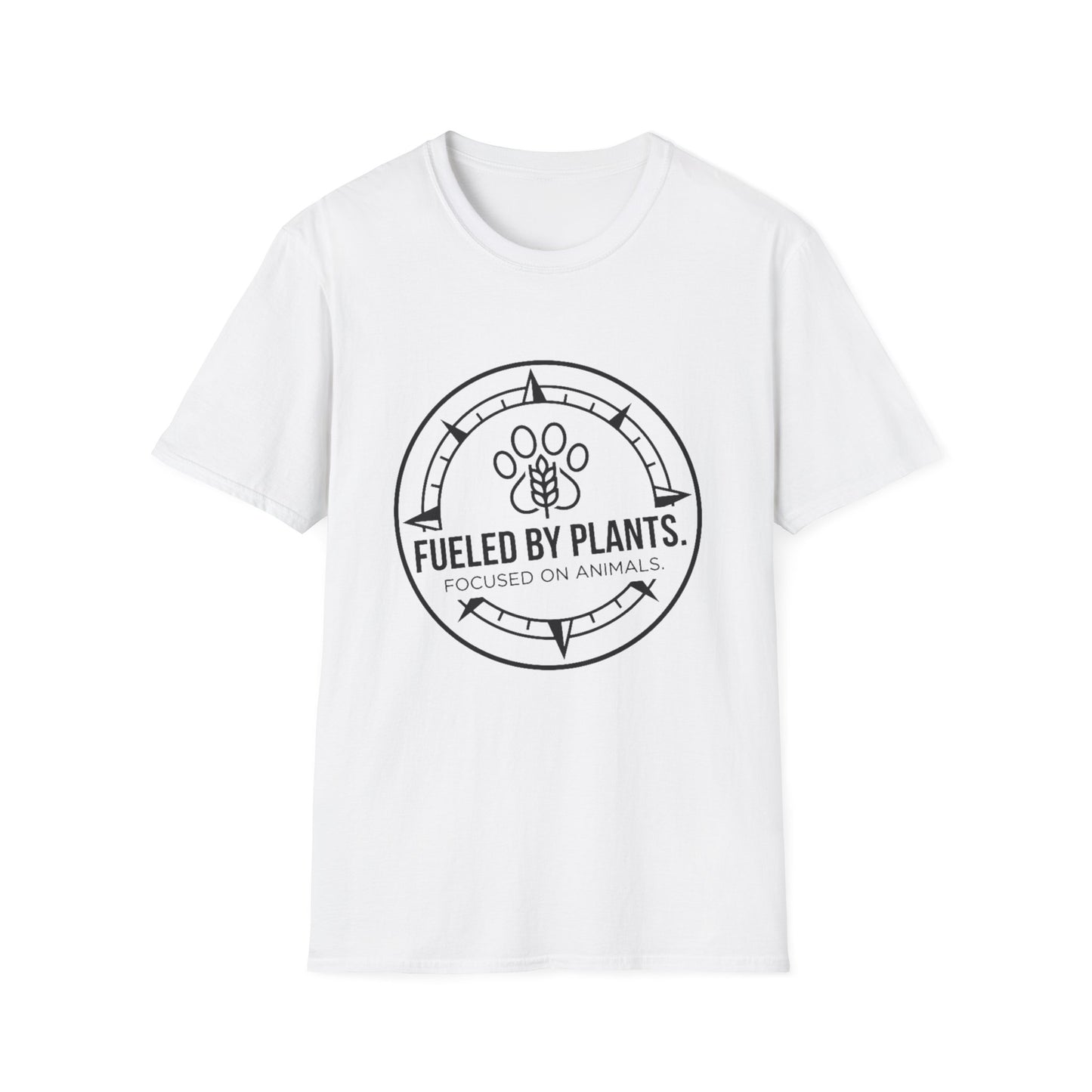 Fueled by Plants Focused on Animals T-Shirt
