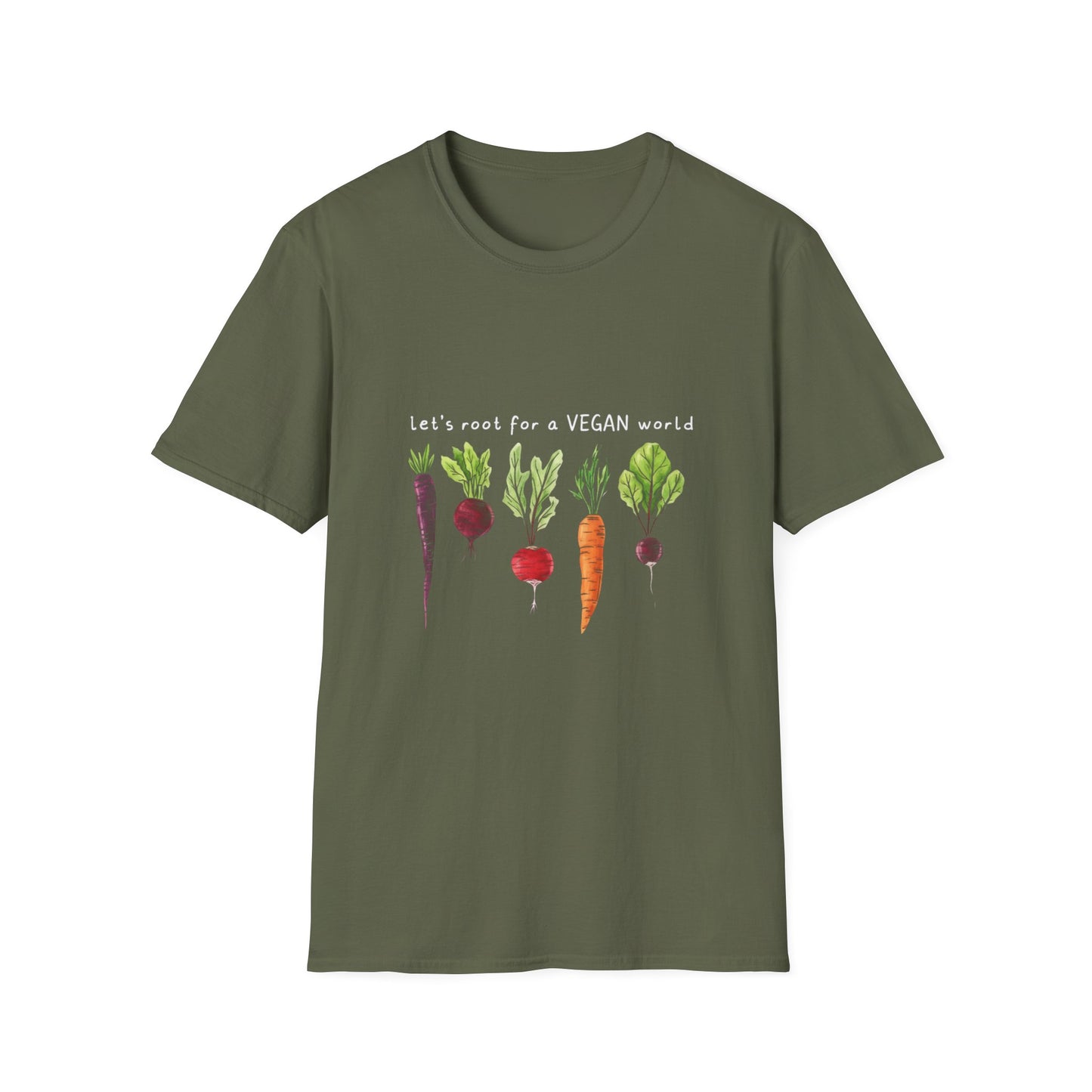 Let's root for a vegan world T-Shirt