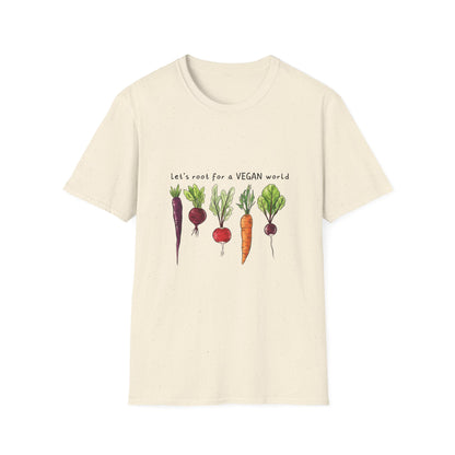 Let's root for a vegan world T-Shirt