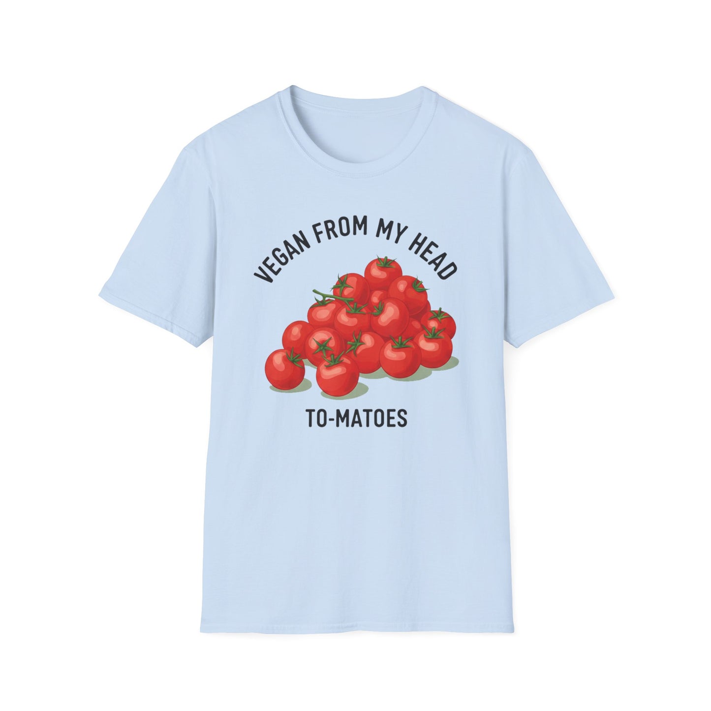 Vegan from my head tomatoes T-Shirt