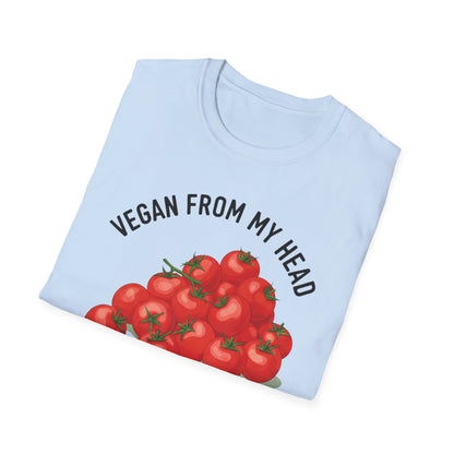 Vegan from my head tomatoes T-Shirt