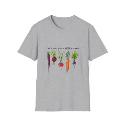 Let's root for a vegan world T-Shirt