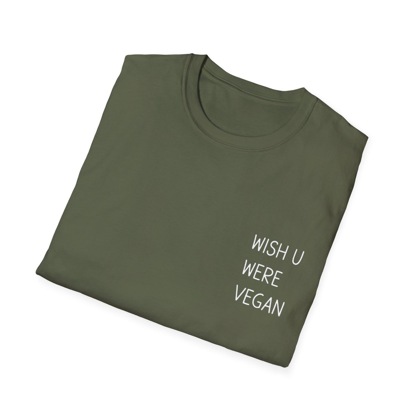 Wish U Were Vegan T-Shirt