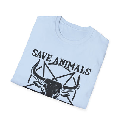 Save Animals Kill Workouts T-Shirt
