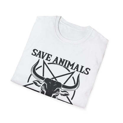 Save Animals Kill Workouts T-Shirt