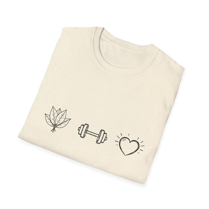 Plants Weights Love T-Shirt