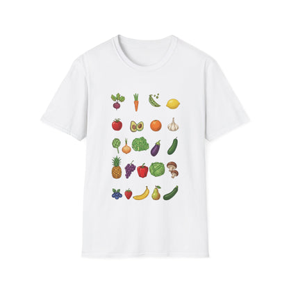 Just Veggies and Fruits T-Shirt