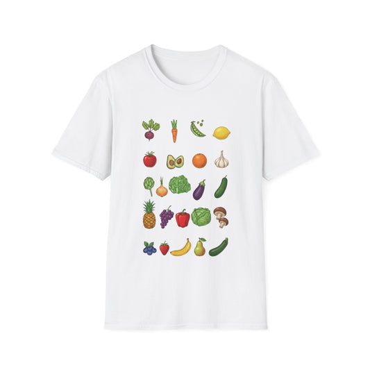 Just Veggies and Fruits T-Shirt