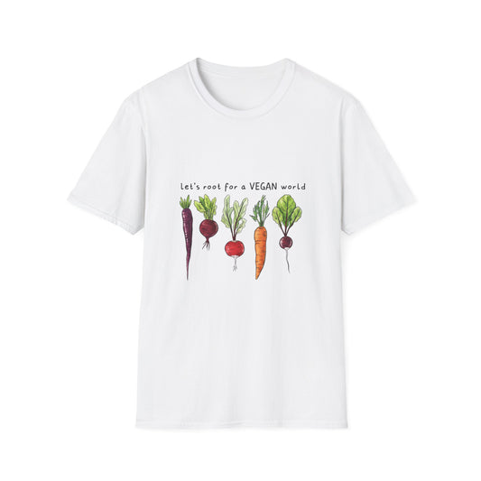 Let's root for a vegan world T-Shirt