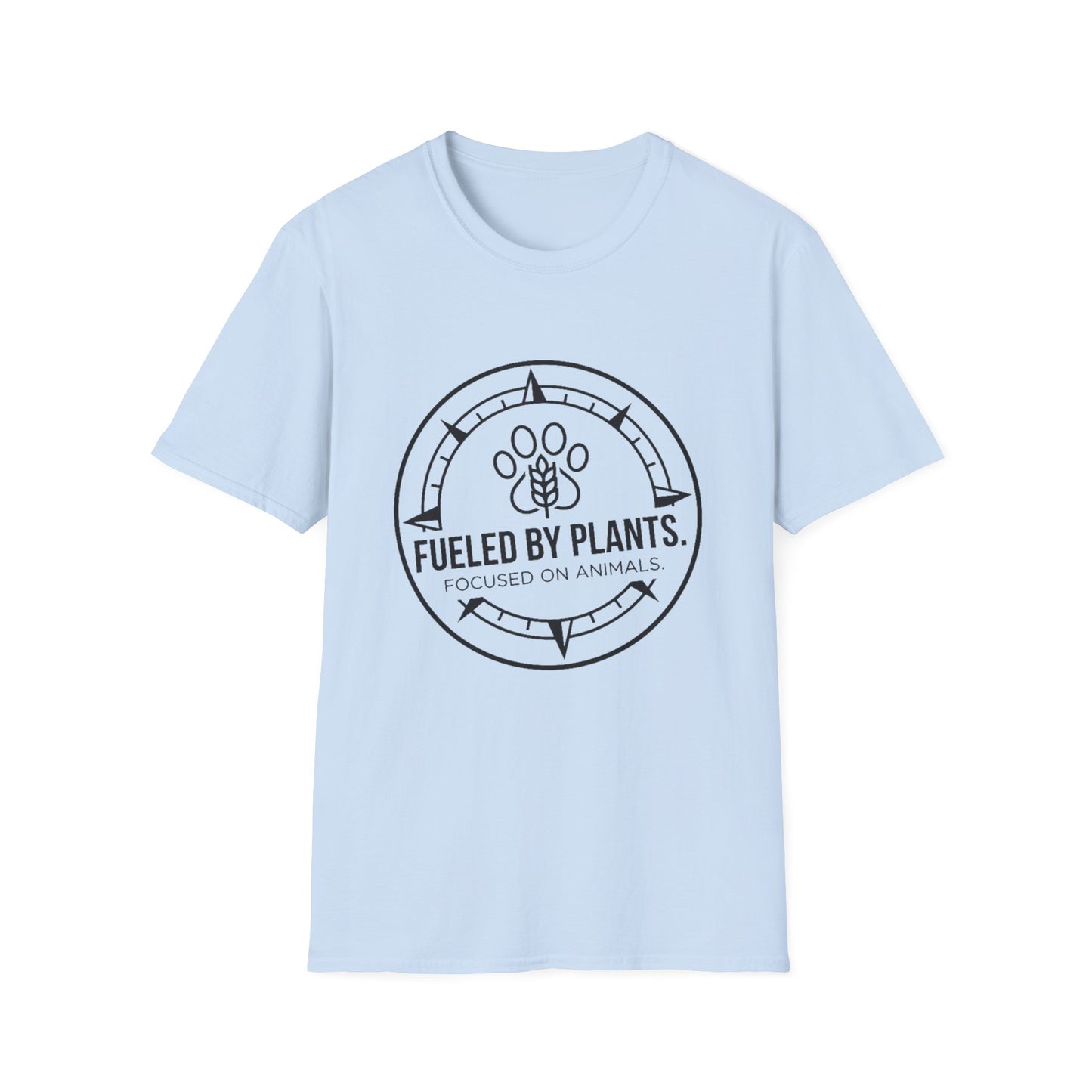Fueled by Plants Focused on Animals T-Shirt
