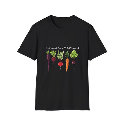 Let's root for a vegan world T-Shirt