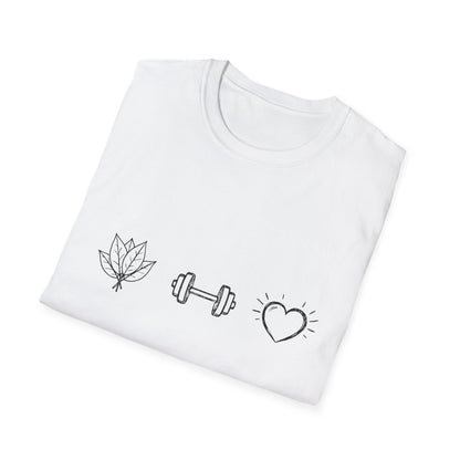 Plants Weights Love T-Shirt