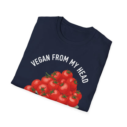 Vegan from my head tomatoes T-Shirt