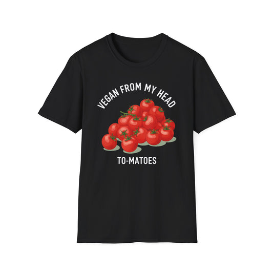 Vegan from my head tomatoes T-Shirt